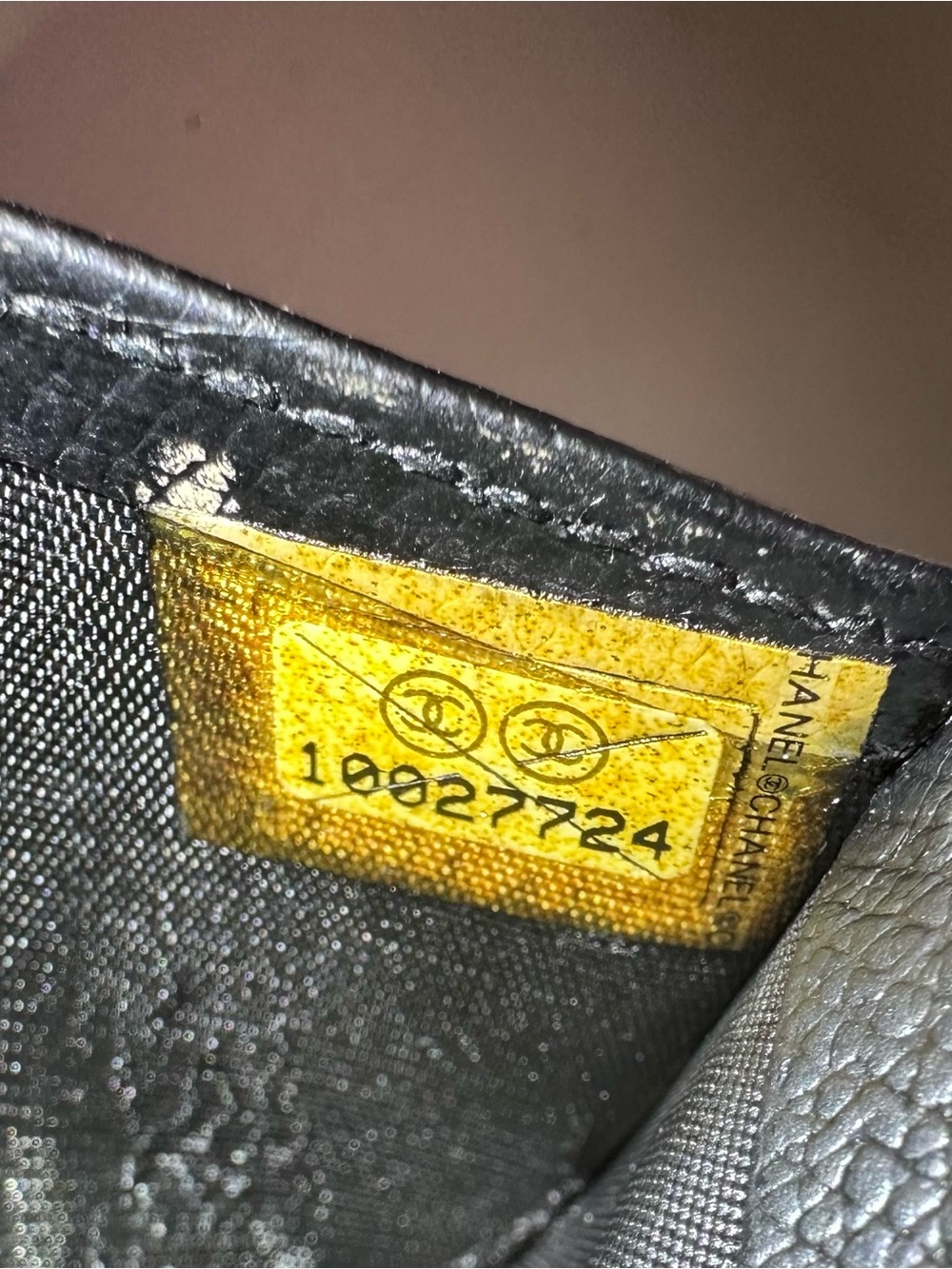 CHANEL Black Wallet with Chain - Picture 9 of 13